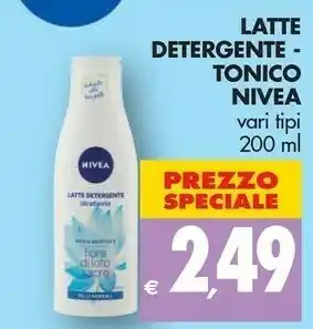 Tigros Nivea Latte detergente offerta