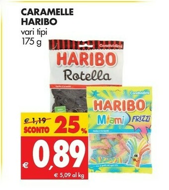Tigros Haribo Caramelle offerta