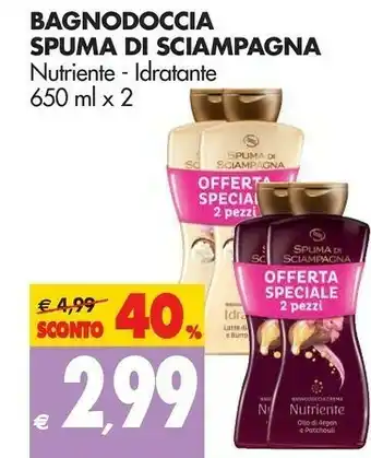 Tigros Spuma di Sciampagna Bagnoschiuma offerta