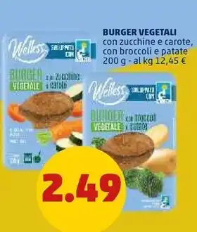 PENNY Welless burger offerta