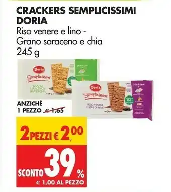 Tigros Doria Crackers offerta