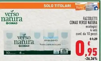 Conad Conad fazzoletti offerta