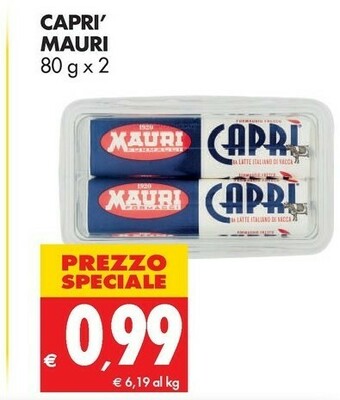 Tigros Mauri Formaggio di capra offerta
