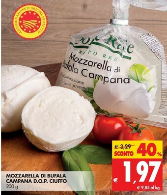 Tigros Mozzarella di bufala offerta
