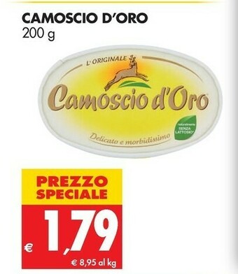 Tigros Camoscio d'Oro Formaggio offerta