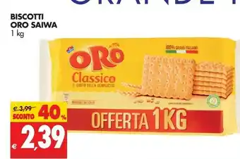 Tigros Saiwa Oro offerta