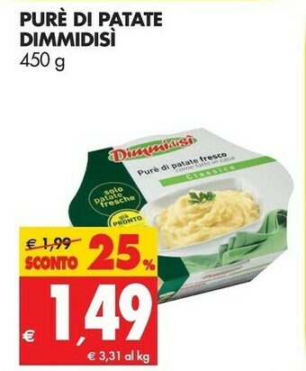 Tigros Purè di patate offerta