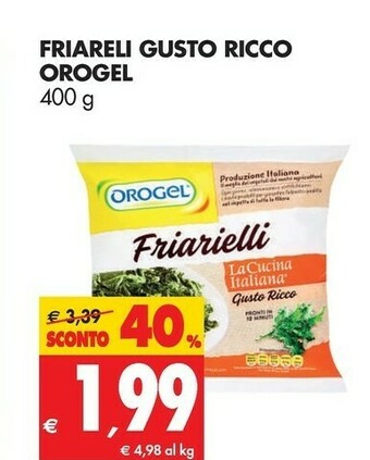 Tigros Orogel Spinaci offerta
