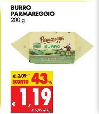 Tigros Parmareggio Burro offerta