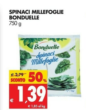 Tigros Bonduelle Insalata offerta