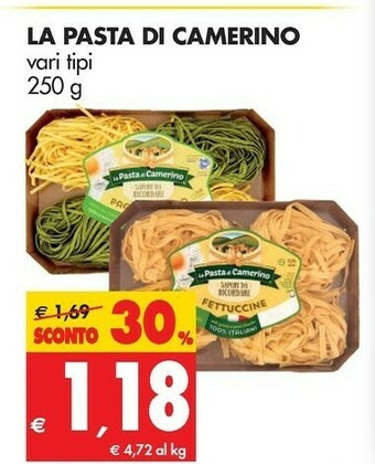 La pasta di camerino Pasta all'uovo