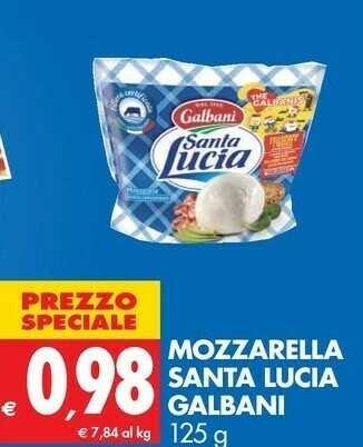 Tigros Galbani Mozzarella offerta