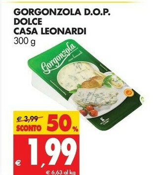 Tigros Leonardi Gorgonzola offerta