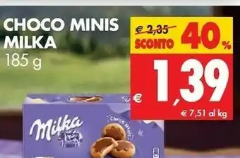 Tigros Milka Biscotti offerta