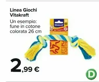 Carrefour Vitakraft Linea Giochi offerta