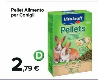 Carrefour Vitakraft Pellet Alimento Per Conigli offerta