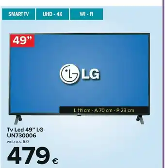 Carrefour LG Tv Led 49 Un730006 offerta