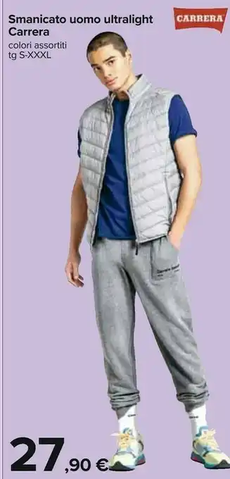 Carrefour Carrera Smanicato Uomo Ultralight offerta