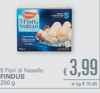 Unes Findus 5 Fiori Di Nasello offerta