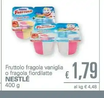 Unes Nestlè Fruttolo Fragola Vaniglia O Fragola Fiordilatte offerta