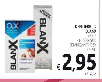 Spazio Conad Dentifrico Blanx 75ml offerta