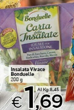 Crai Bonduelle Insalata Vivace offerta