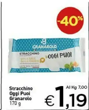 Crai Granarolo Stracchino Oggi Puoi 170 G(ml) offerta