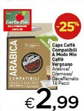 Crai Mio Cialde caffè offerta