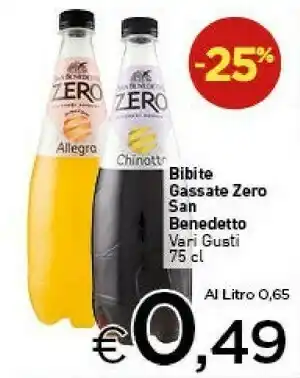 Crai San Benedetto San Benedetto - Ginger Zero 750 g(ml) offerta