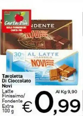 Crai Novi Cioccolato offerta