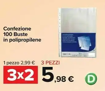 Carrefour Confezione In Polipropilene offerta