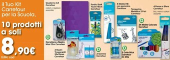 Carrefour Carrefour Quaderno A4 offerta