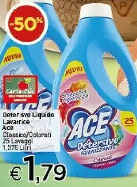 Crai Ace Detersivo Igienizzante Classico 1375 Ml offerta
