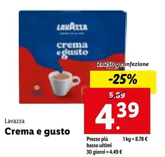 Lavazza Crema e gusto 2x 250 g