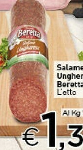Crai Beretta Salame Ungherese offerta