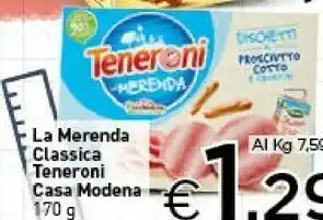 Crai Casa Modena Teneroni La Merenda Classica offerta