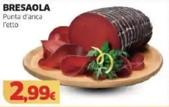 Mercati Alimentari BRESAOLA Punta d'anca offerta