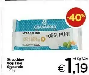 Crai Granarolo Stracchino offerta