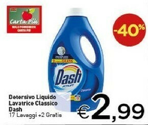 Crai Dash Detersivo lavatrice offerta
