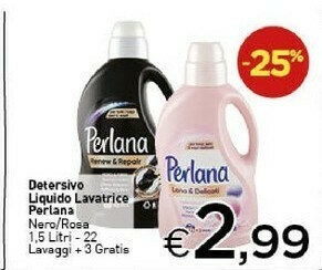 Crai Perlana Detersivo lavatrice offerta