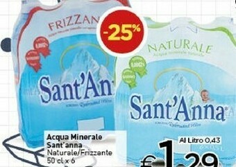 Crai Sant'anna Acqua Sant'Anna offerta