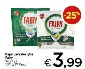 Crai Fairy Detersivo lavastoviglie offerta