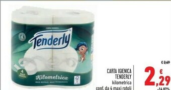 Conad Tenderly Carta Igienica offerta