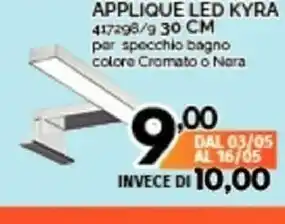 Orizzonte Applique Led Kyra offerta