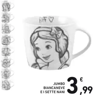 Spazio Conad Jumbo Biancaneve E I Sette Nani offerta