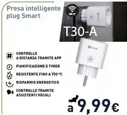 Unieuro Ezviz presa intelligente plug smart t30-a offerta
