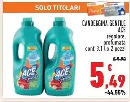 Conad Superstore Ace candeggina gentile offerta