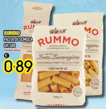 RUMMO PASTA DI SEMOLA GR 500