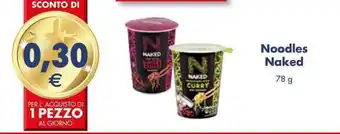 Esselunga Noodles Naked 78 g offerta