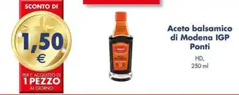 Esselunga Aceto balsamico di Modena IGP Ponti HD, 250 ml offerta
